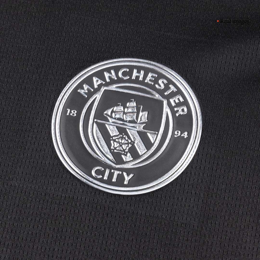 CHERKI #10 Manchester City Uitshirt 2025/26 Zwart