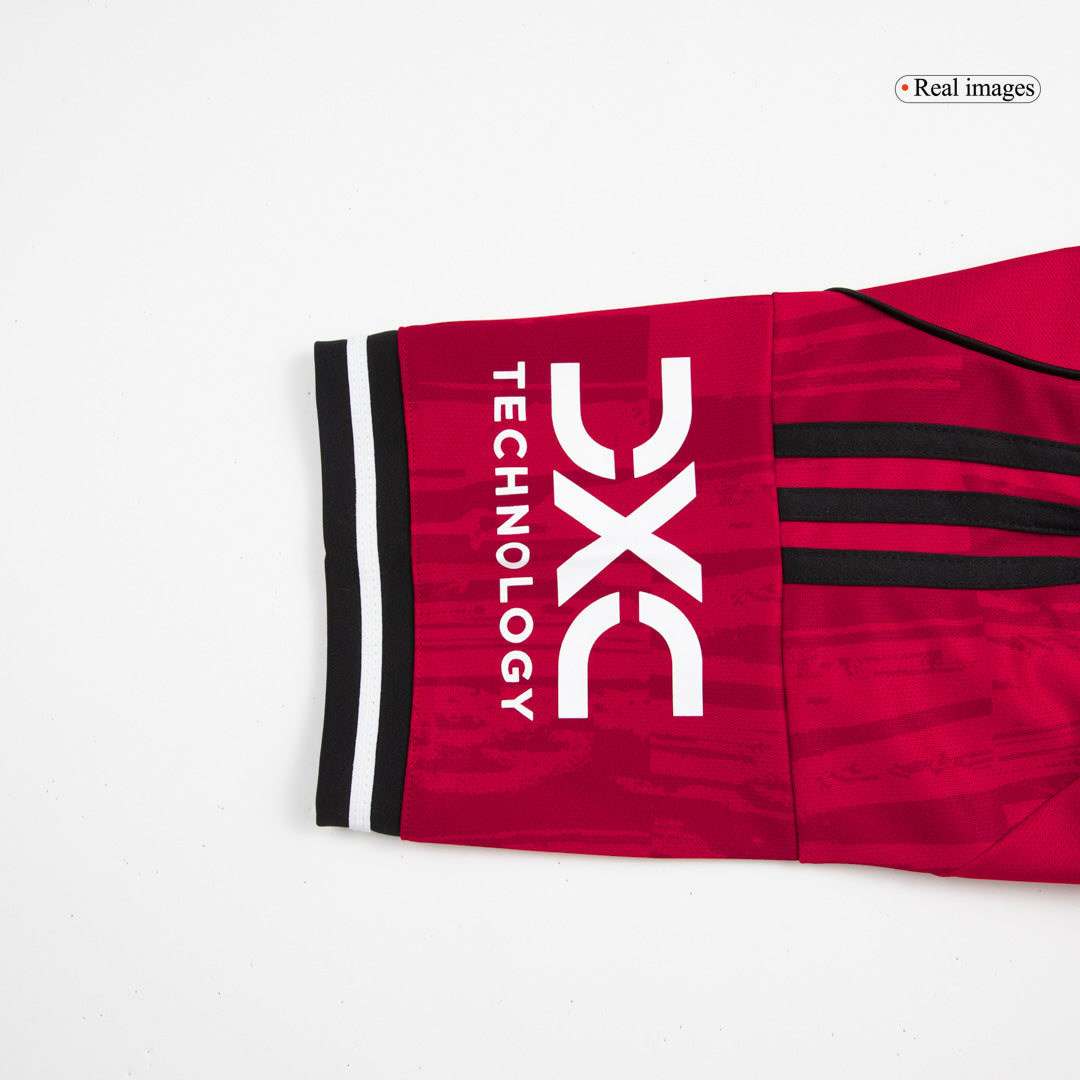 ŠEŠKO #30 Manchester United Domicile Maillot 2025/26 Rouge - Super Grande Taille
