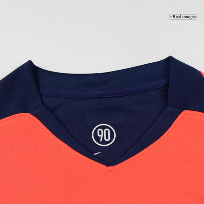 F.DE JONG #21 Barcelone Third Maillot 2025/26 Orange - UCL