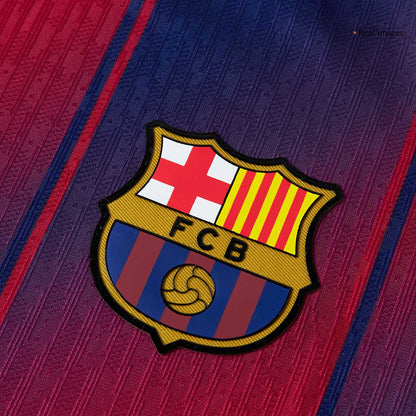 ROONY #19 Barcelone Domicile Maillot 2025/26 Rouge et Bleu Joueur