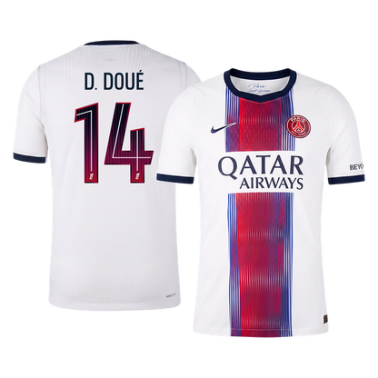 D. DOUÉ #14 Les Paris Extérieur Maillot 2026/27 Blanc Joueur
