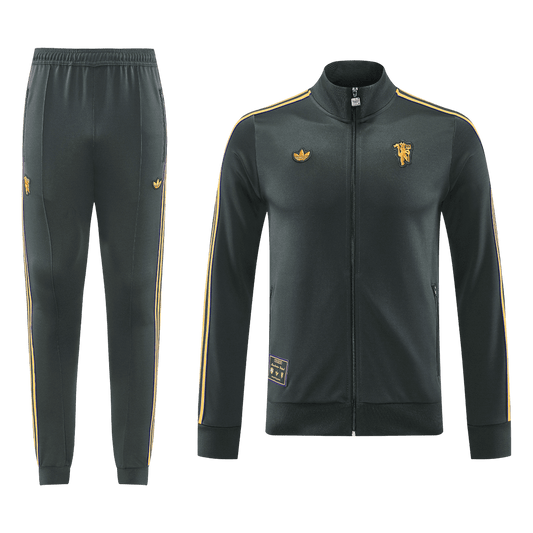 Manchester United Veste de Football Kit 2025/26 Noir