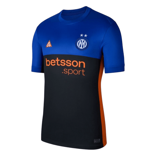 Inter Milan Fourth Away Maillot 2025/26 Black&Blue