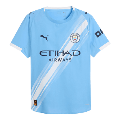 DE BRUYNE #17 Manchester City Domicile Maillot 2025/26 Authentique