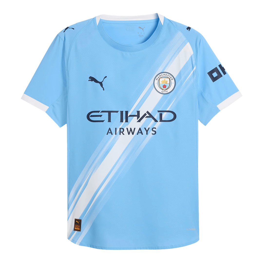 HAALAND #9 Manchester City Domicile Maillot 2025/26 Authentique