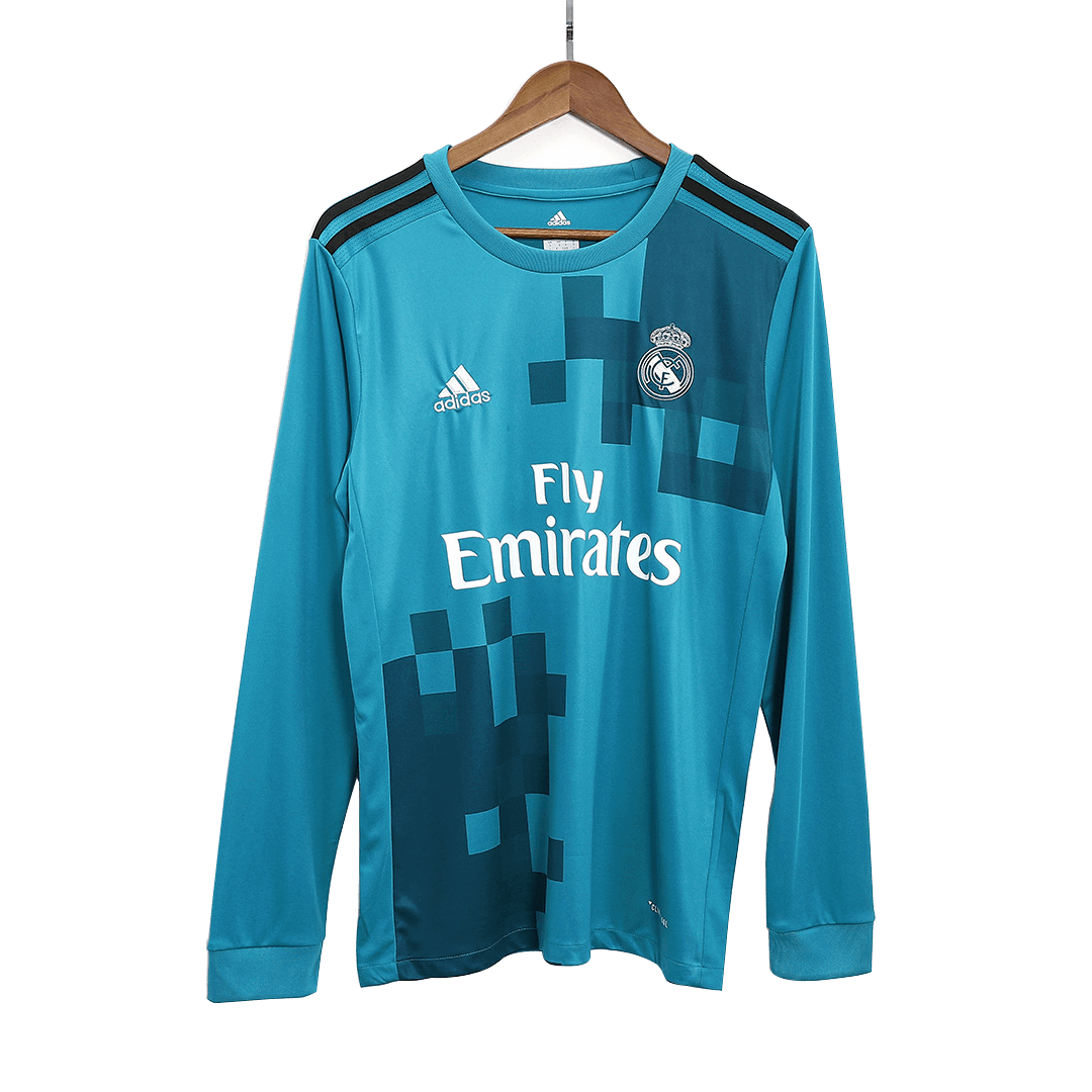 Retro Real Madrid Derde Shirt Lange Mouwen 2017/18