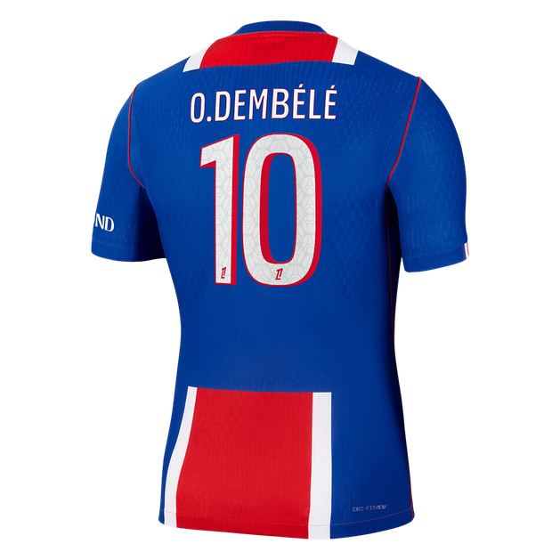 O. DEMBÉLÉ #10 Les Paris Domicile Maillot 2026/27 Dark Blue Joueur