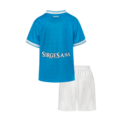 Naples Domicile Maillot Kit 2025/26 Junior Bleu