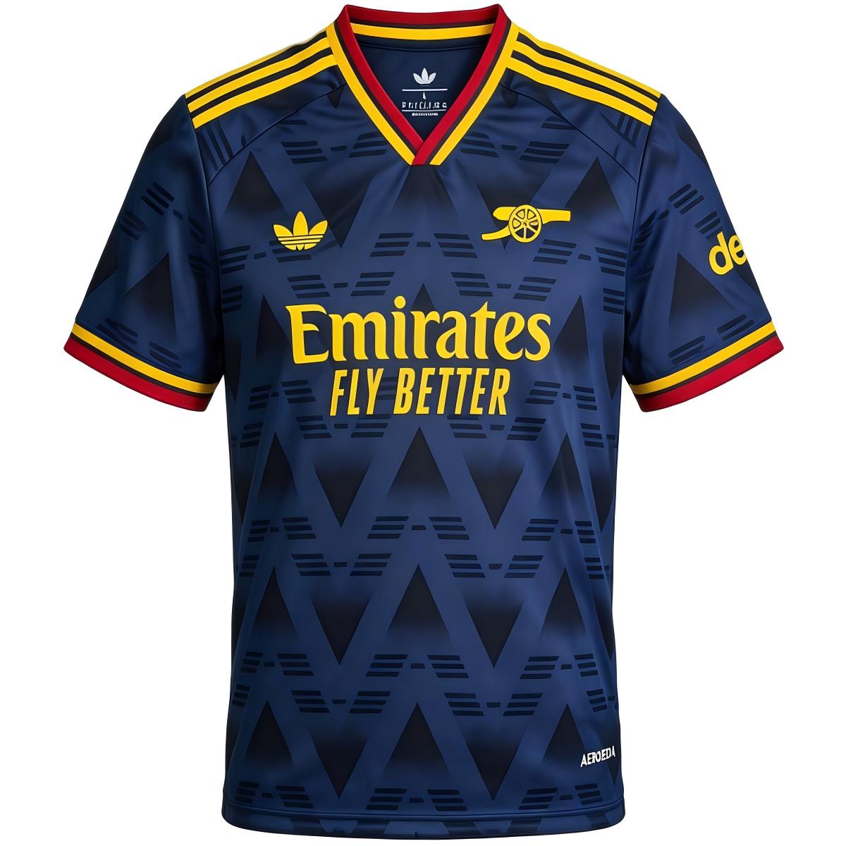 RICE #41 Arsenal Extérieur Maillot 2026/27 Bleu marine - UCL