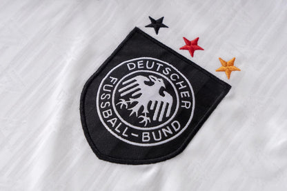 Retro Duitsland Thuis Shirt 1996 Wit