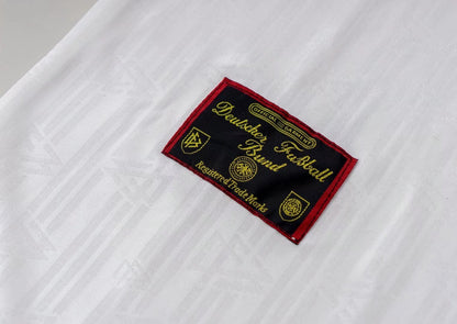 Retro Duitsland Thuis Shirt 1996 Wit