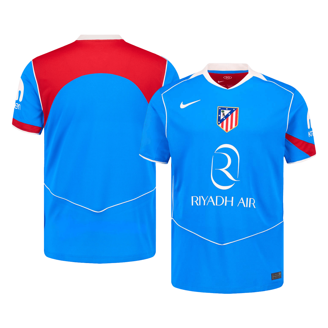 Atlético Derde Shirt 2025/26 Blauw
