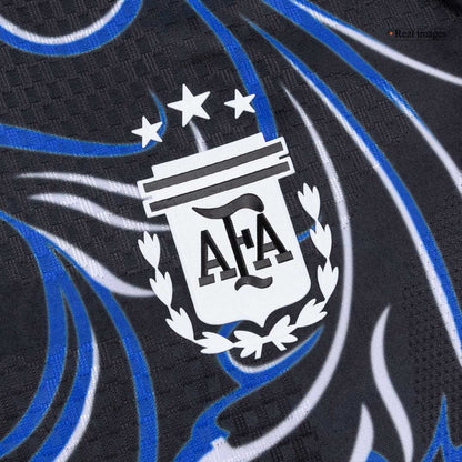 J. ÁLVAREZ #9 Argentine Extérieur Maillot - Coupe du Monde 2026 Noir Joueur