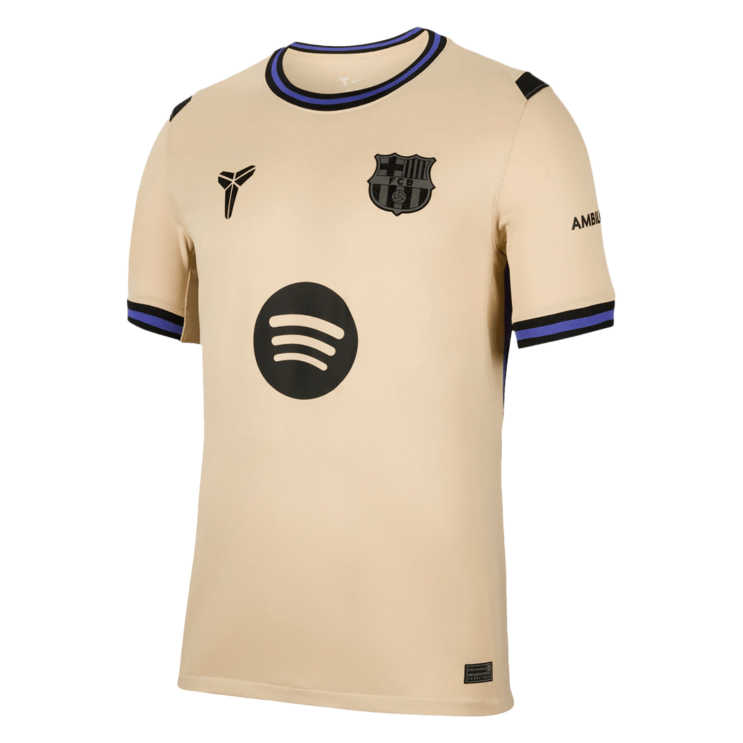 LEWANDOWSKI #9 Barcelone Extérieur Maillot 2025/26 Jaune - UCL