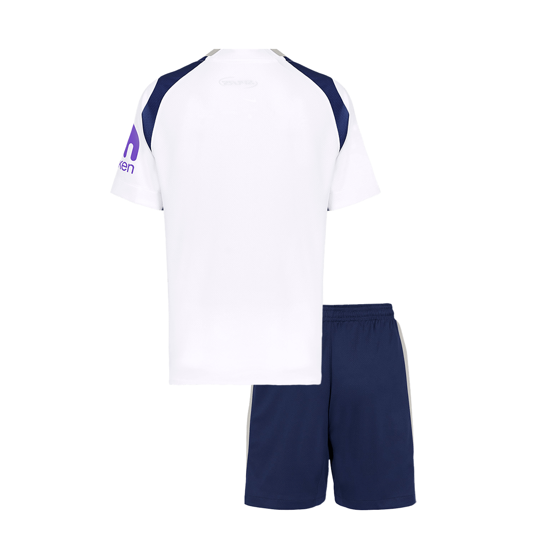 Tottenham Hotspur Domicile Maillot Kit 2025/26 Junior Blanc
