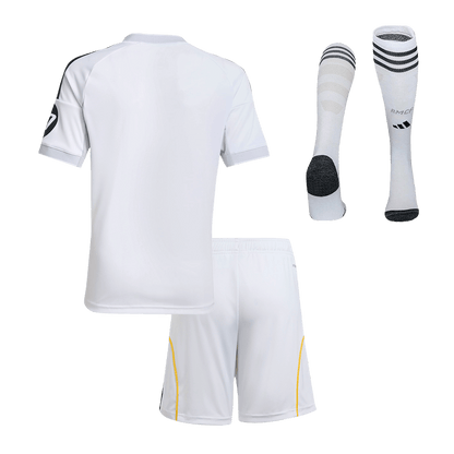 Real Madrid Domicile Maillot Kit 2025/26 Junior Blanc