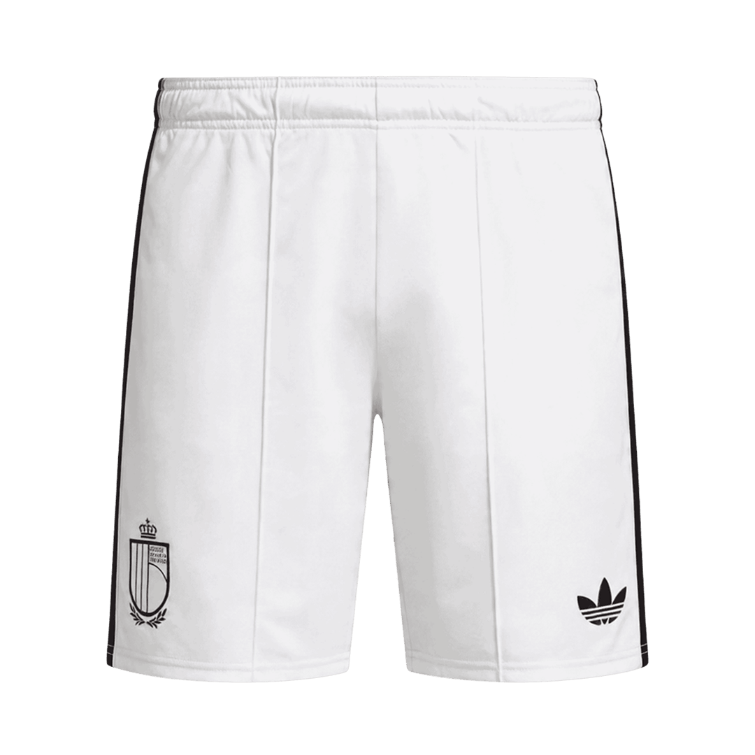 Belgique Extérieur Short - Coupe du Monde 2026 Blanc