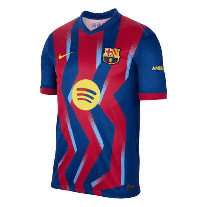 RAPHINHA #11 Barcelone Fourth Maillot 2025/26 Rouge&Bleu
