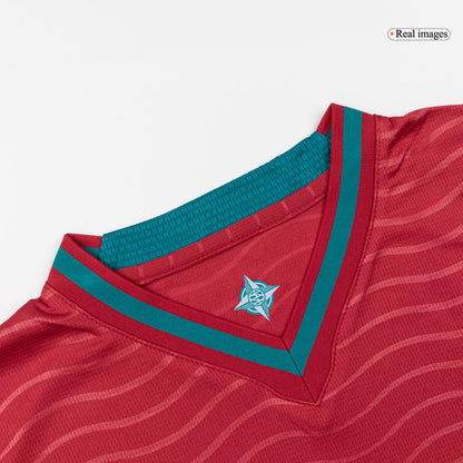 BERNARDO #10 Portugal Domicile Maillot - Coupe du Monde 2026 Rouge