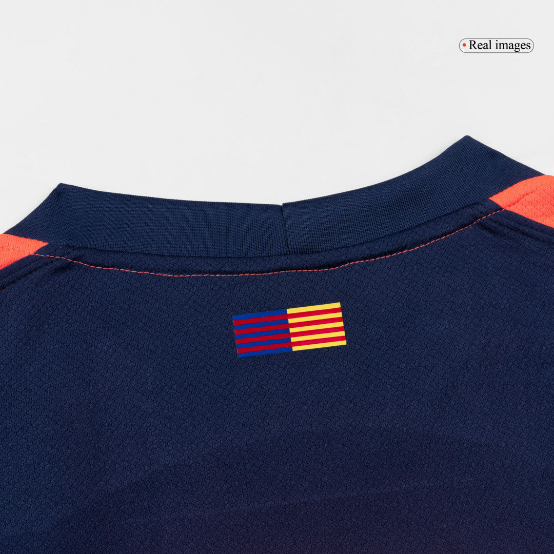 LAMINE YAMAL #10 Barcelone Third Maillot 2025/26 Orange - UCL