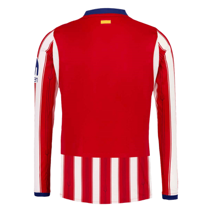 Atlético Domicile Maillot Manches Longues 2026/27 Rouge&Blanc