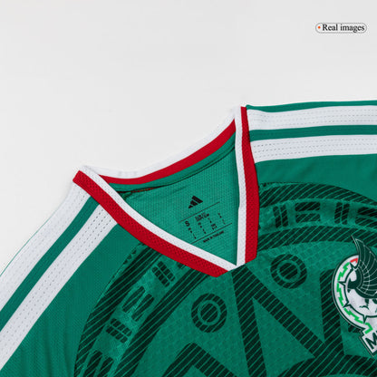 Raúl #9 Mexico Thuis Shirt - Wereldkampioenschap 2026 Groen Speler
