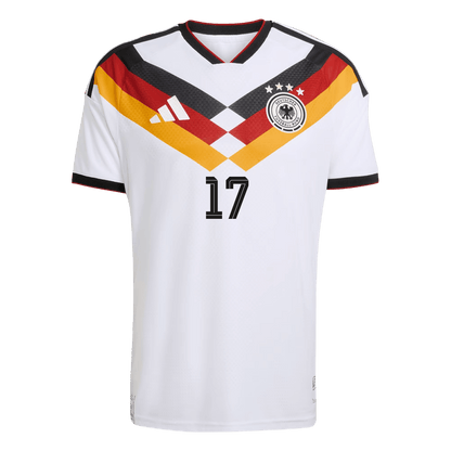 WIRTZ #17 Allemagne Domicile Maillot Coupe du Monde 2026 Blanc Joueur