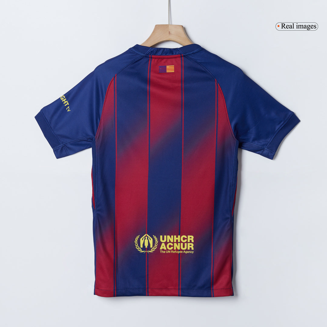 F.DE JONG #21 Barcelone Domicile Maillot 2025/26 - UCL