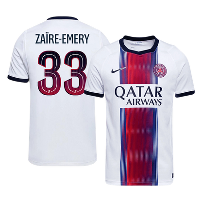 ZAÏRE-EMERY #33 Les Paris Extérieur Maillot 2026/27 Blanc