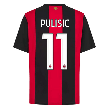 PULISIC #11 AC Milan Domicile Maillot 2026/27 Rouge&Noir