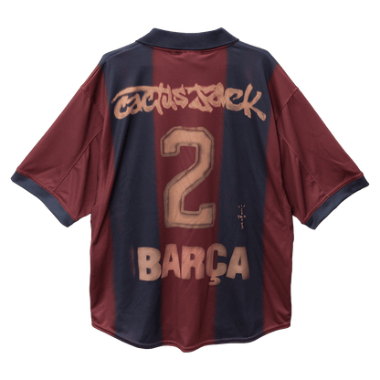 Retro FC Barcelona Thuisshirt 2000/01
