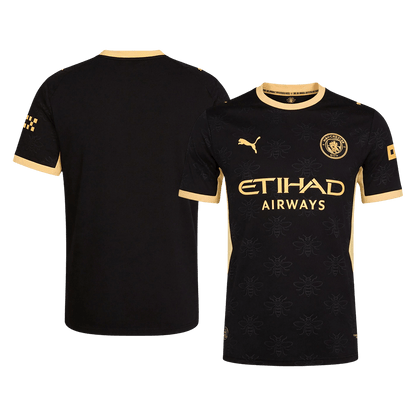 DOKU #11 Manchester City Extérieur Maillot 2026/27 Noir Joueur - UCL