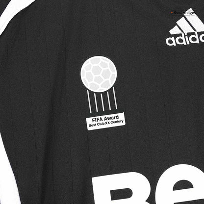 SERGIO RAMOS #4 Retro Real Madrid Uit Thuisshirt Lange Mouwen 2006/07