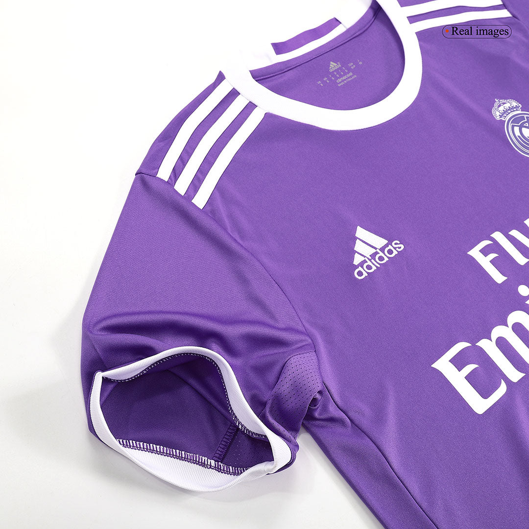 SERGIO RAMOS #4 Retro Real Madrid Extérieur Maillot 2016/17