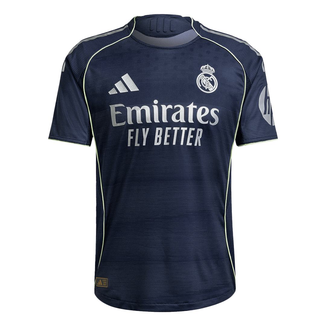 BELLINGHAM #5 Real Madrid Extérieur Maillot 2025/26 Authentique