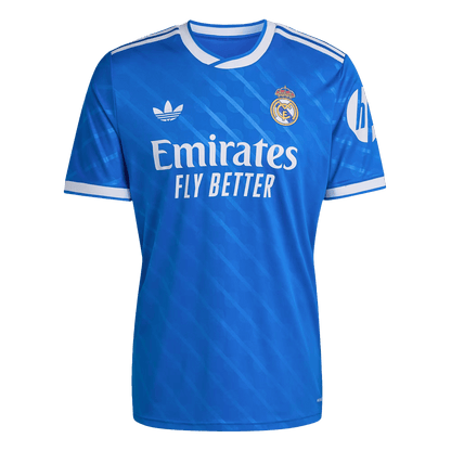 VINI JR. #7 Real Madrid Third Maillot 2025/26 Bleu