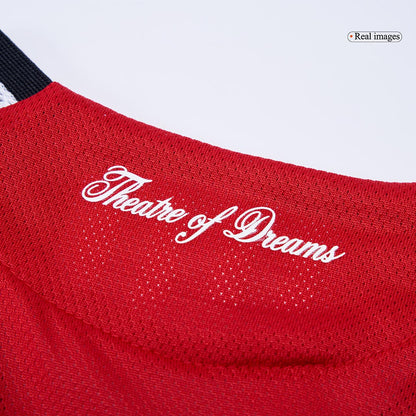B.FERNANDES #8 Manchester United Domicile Maillot 2025/26 Authentique