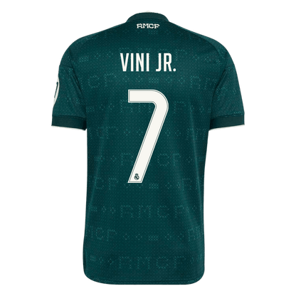 VINI JR. #7 Real Madrid Extérieur Maillot 2026/27 Vert
