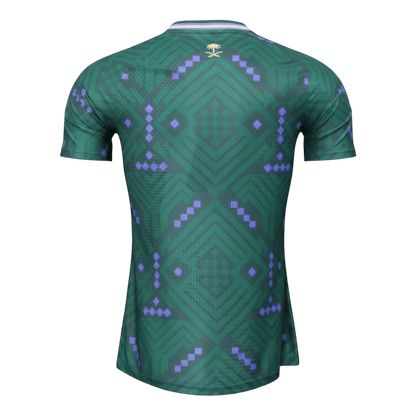 Arabie Saoudite Domicile Maillot - Coupe du Monde 2026 Vert Joueur