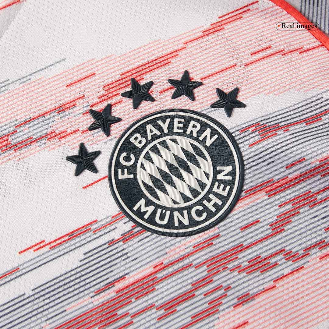 UPAMECANO #2 Munich Extérieur Maillot 2025/26 Blanc Joueur