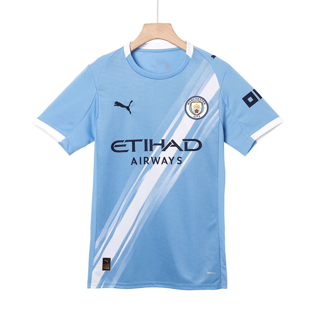 HAALAND #9 Manchester City Domicile Maillot 2025/26 Grande Taille
