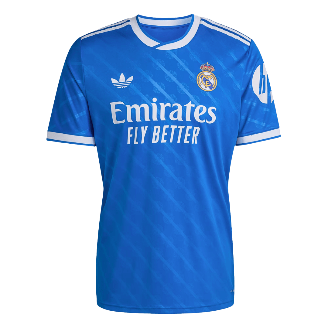 MBAPPÉ #10 Real Madrid Third Maillot 2025/26 Bleu