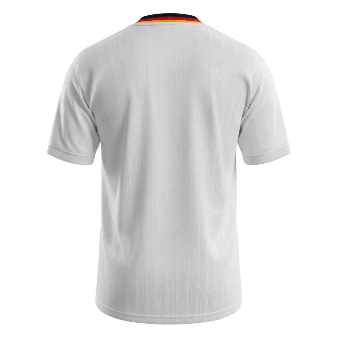 Retro Allemagne Domicile Maillot 1994 Blanc