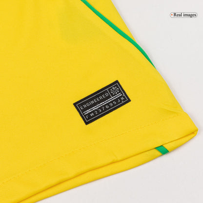 NEYMAR JR. #10 Brésil Domicile Maillot - Coupe du Monde 2026 Jaune
