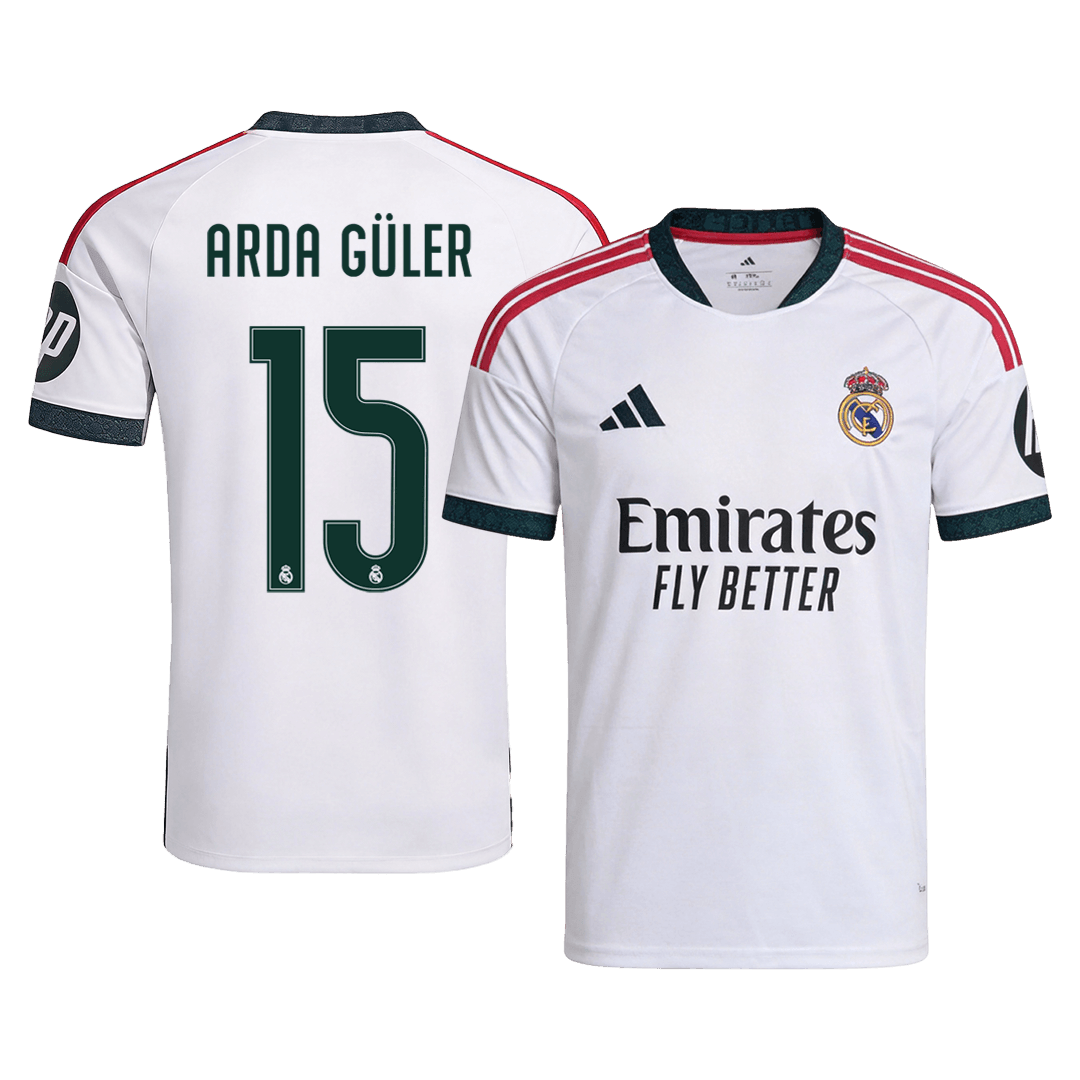 ARDA GÜLER #15 Real Madrid Domicile Maillot 2026/27 Blanc - Super