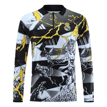 Real Madrid Sweatshirt Tenue 2025/26 Zwart