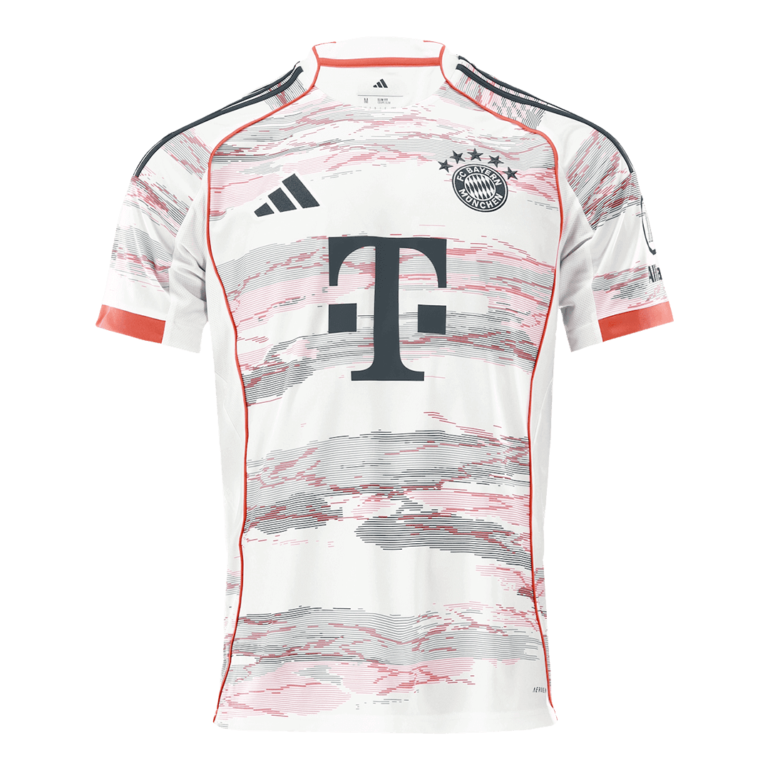 UPAMECANO #2 Munich Extérieur Maillot 2025/26 Blanc