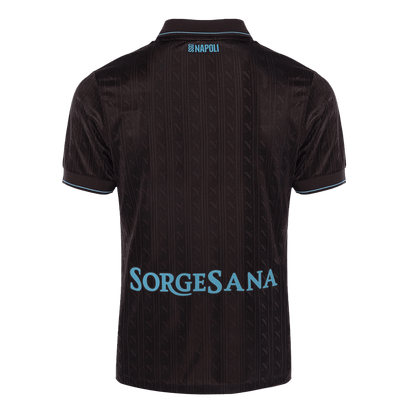 Naples Third Maillot 2025/26 Noir Authentique