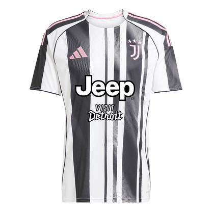Juventus Domicile Maillot Kit 2025/26 Black&White