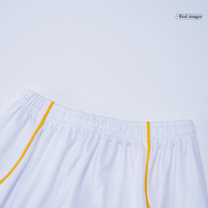 Real Madrid Domicile Maillot Kit 2025/26 Enfant Blanc